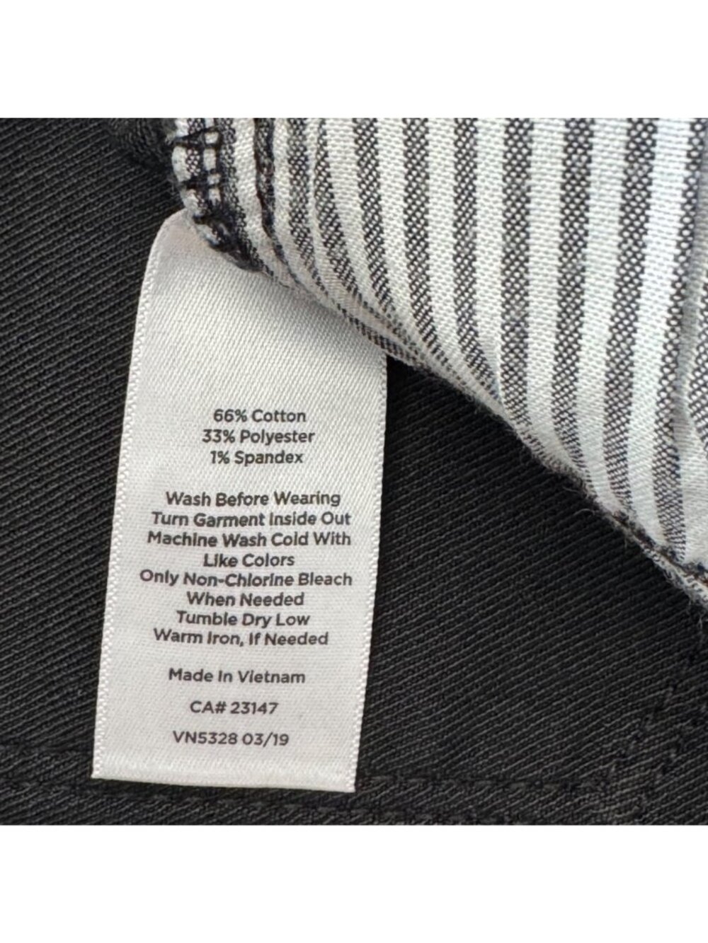 Talbots Womens High-Waist Jegging Ankle Black Plus 22WP Petite Cotton Blend New - Picture 5 of 16